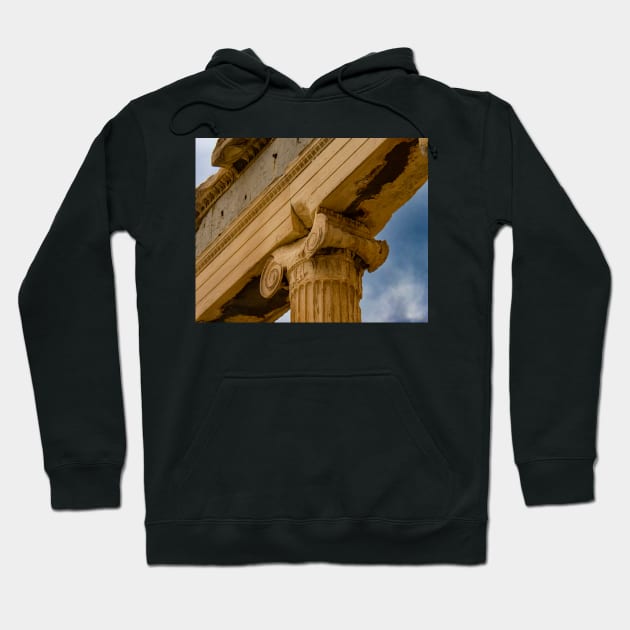 Ionic Scrolls, Acropolis, Athens Hoodie by BrianPShaw